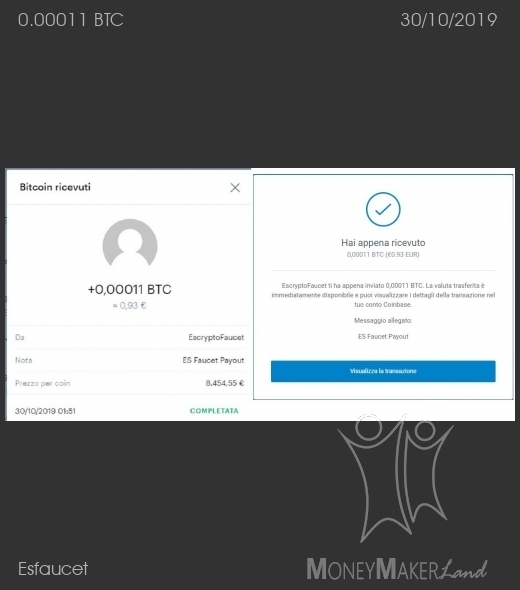 Payment 5 for Esfaucet