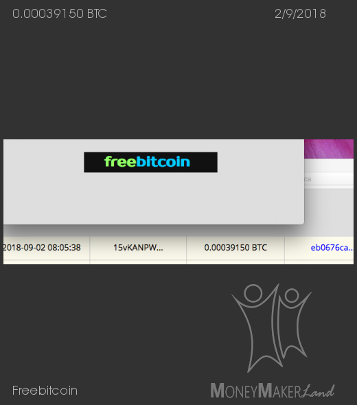 Pagamento 189 per Freebitcoin