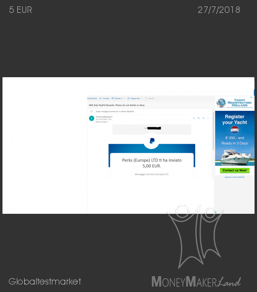 Payment 137 for Globaltestmarket