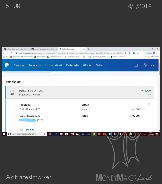 Payment 178 for Globaltestmarket