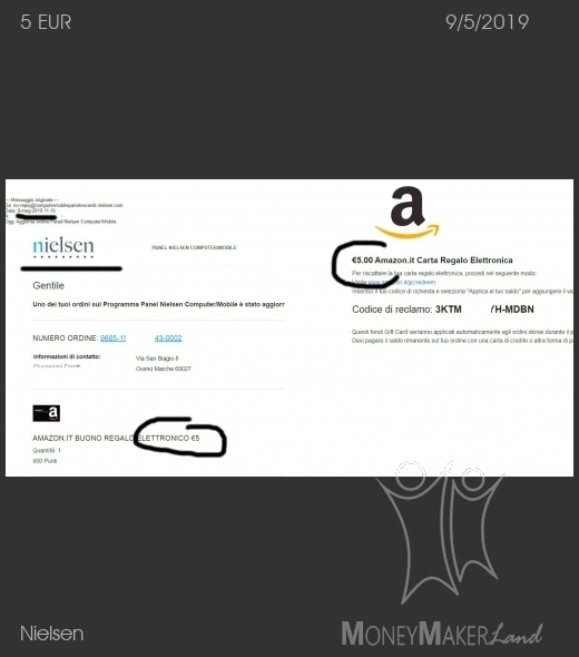 Payment 157 for Nielsen