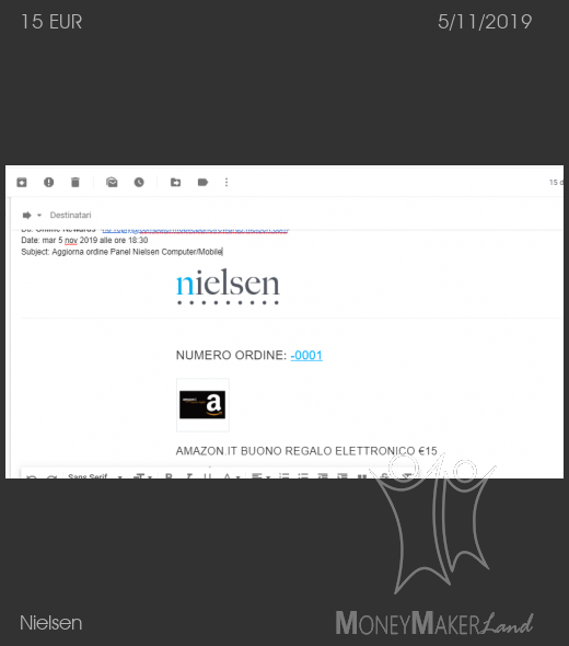 Payment 187 for Nielsen