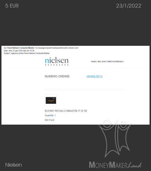 Payment 242 for Nielsen
