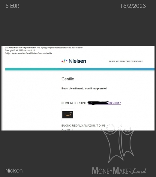 Payment 248 for Nielsen