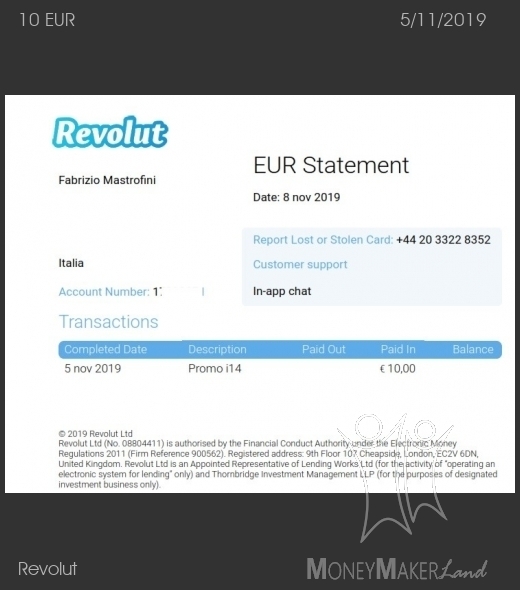Payment 4 for Revolut