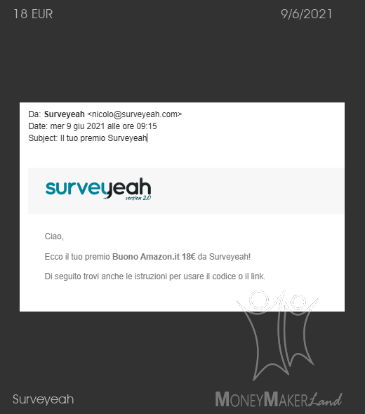 Payment 57 for Surveyeah