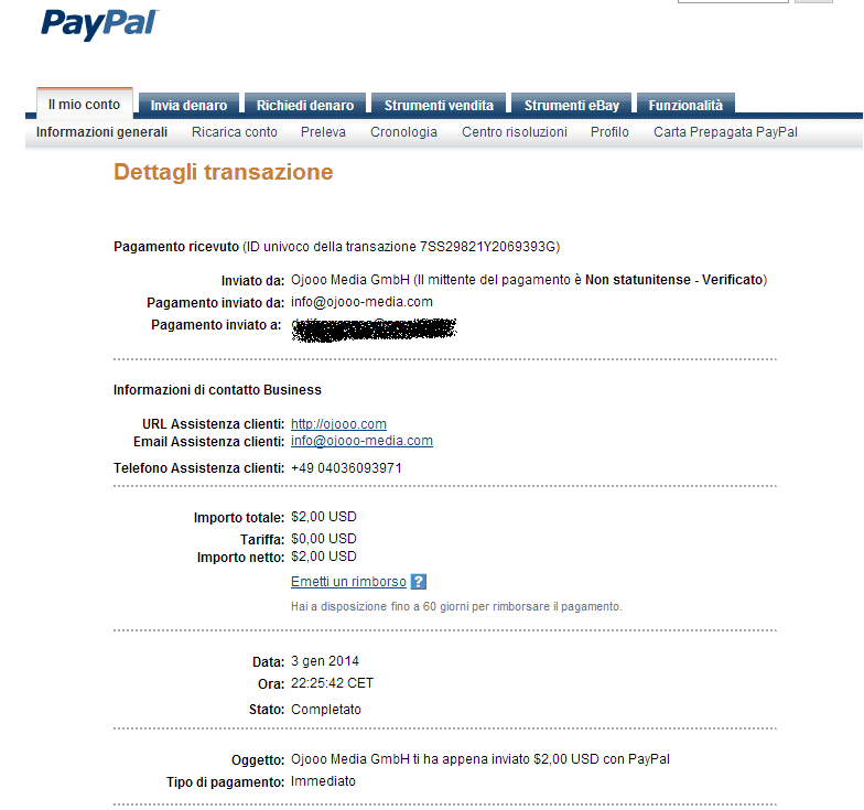 Payment 12 for Ojooo