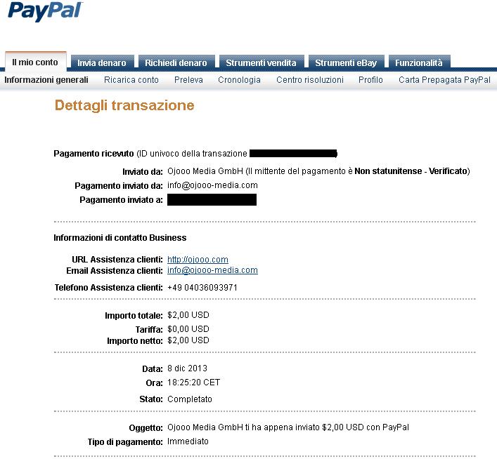 Payment 16 for Ojooo