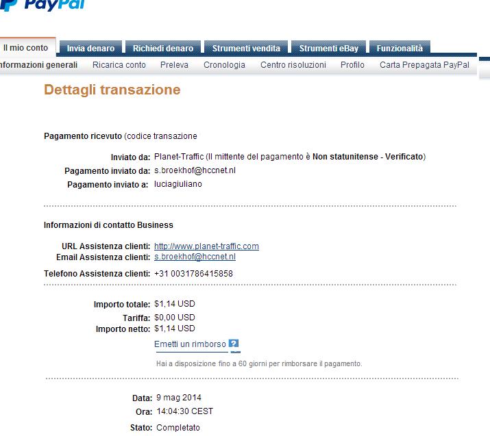 Payment 2 for Donkeymails