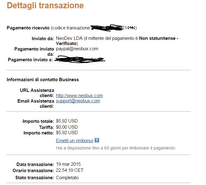 Payment 166 for Neobux