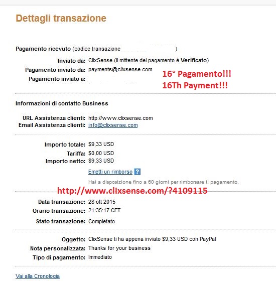 Payment 895 for Ysense