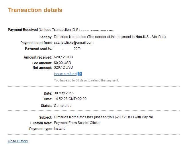 Payment 56 for Scarletclicks