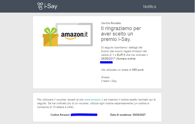 Payment 86 for I-say