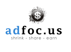 How to make money online and how to get free referrals with Adfoc.us