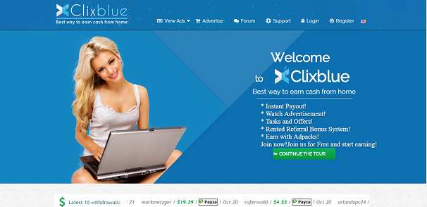 How to make money with Clixblue: full review. What is Clixblue ...