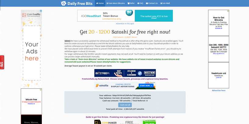 Making Money With Daily Free Bits Full Review What Is Daily Free - 