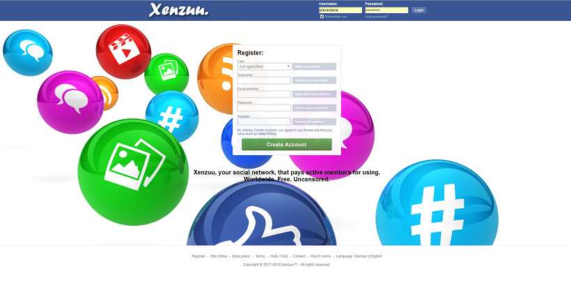 Xenzuu Social Network How To Make Money And Get Referrals For Free - how to make money online e how to get free referrals with xenzuu social network